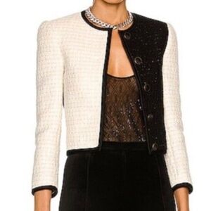 100% AUTHENTIC SAINT LAURENT TWEED JACKET